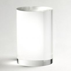 Solid Acrylic Column 4.5"H x 3"D